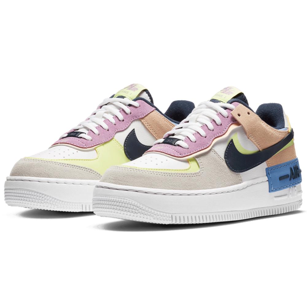 Nike Женские кроссовки Air Force 1 Low Shadow Photon Dust Crimson Tint CU8591-001