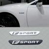 1 шт. 3D Металлический Логотип F SPORT Наклейка-Значок на Крыло/Задний Багажник/Кузов Автомобиля Аксессуары для Декора Авто