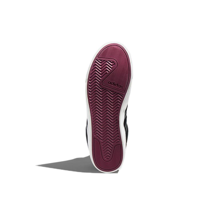 Adidas Neo Cf Daily Qt Mid Прочные Легкие Высокие Кеды Женские Кроссовки Угольно-Черные B74252