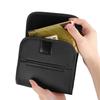 Car Sticker Tesla Car Tissue Box Holder Leather Napkin Box Car Back Seat Paper Towel Organizer With Fix Strap For Tesla Model 3 