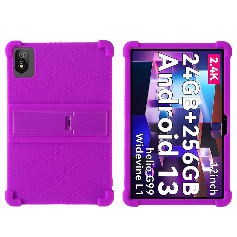 Защитный чехол для Blackview Tab 18 12" с подставкой - Силиконовая противоударная накладка