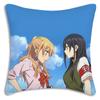 Милые GL Аниме C-Citrus Горячие Наволочки Мультяшные Декоративные Для Дивана Домашние Двусторонние Печать Короткий Плюш Милая Наволочка