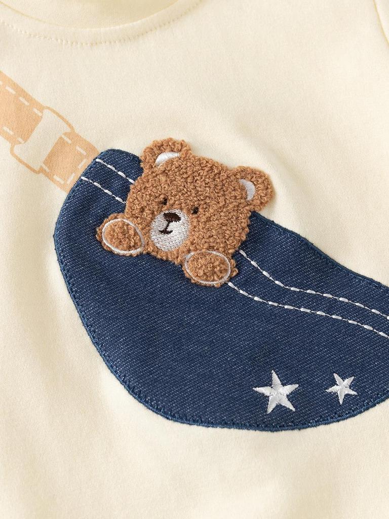 Хлопковый свитшот и длинные брюки для мальчиков - Комплект из 2 предметов на весну/осень