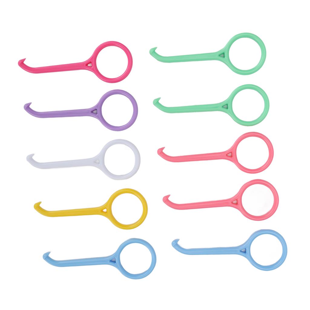 10 шт. Инструмент для снятия элайнеров Маленький размер Легко помещается Средство для ухода за полостью рта Съемник зубных брекетов