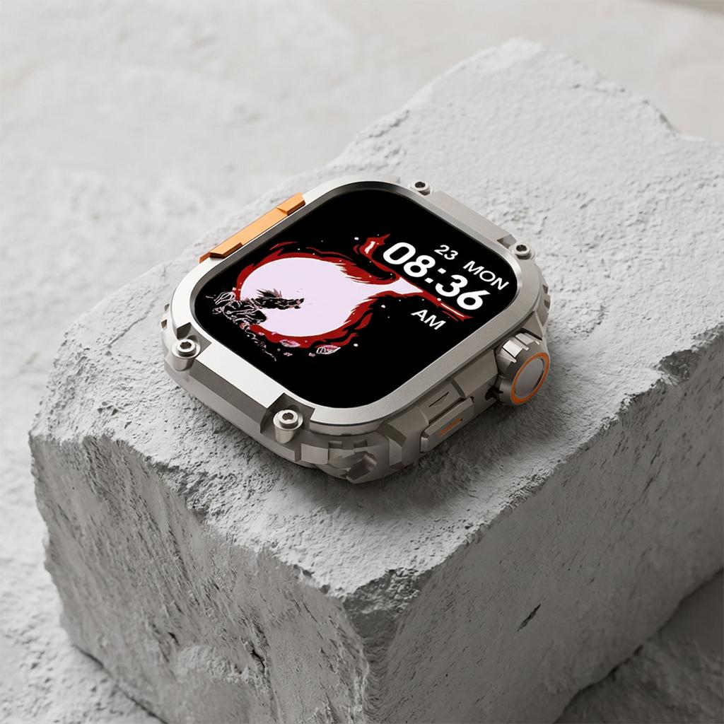 Алюминиевый корпус для Apple Watch Series 11 46 мм Роскошная металлическая бампер-защита Рамка для iwatch 10 11 46 мм Аксессуары Защитная крышка
