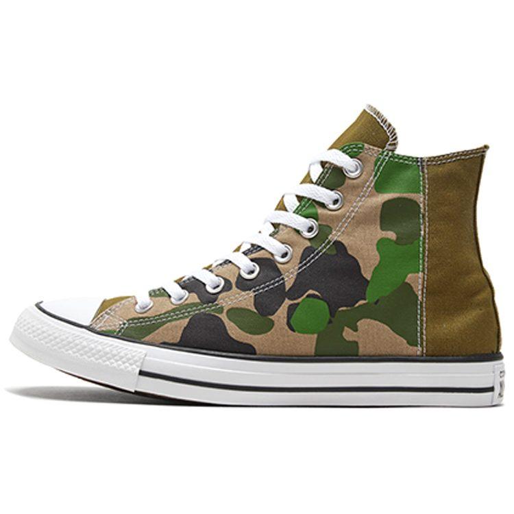 Converse Chuck Taylor All Star Hi 'Половина Зеленого Камуфляжа' 168907C