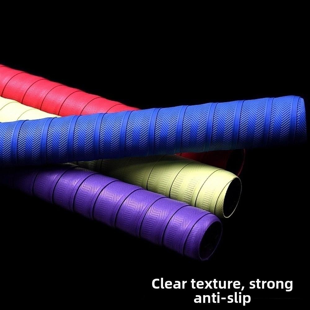 PU Racket Grip Tape Sweat Absorbent Over Grip Tape Fishing Rod Grip Tape Badminton Accessories