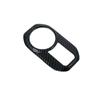 ABS Interior Carbon Fiber Headlight Lamp Button Cover Head Light Adjustment Sticker For Jeep Wrangler 2017- Car
