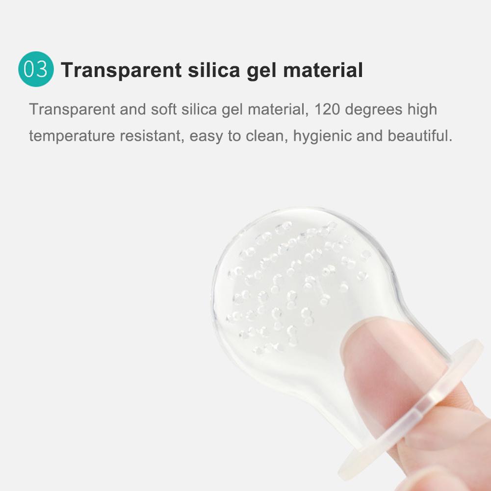 Ниблер - силиконовая соска для прикорма фруктами младенцев