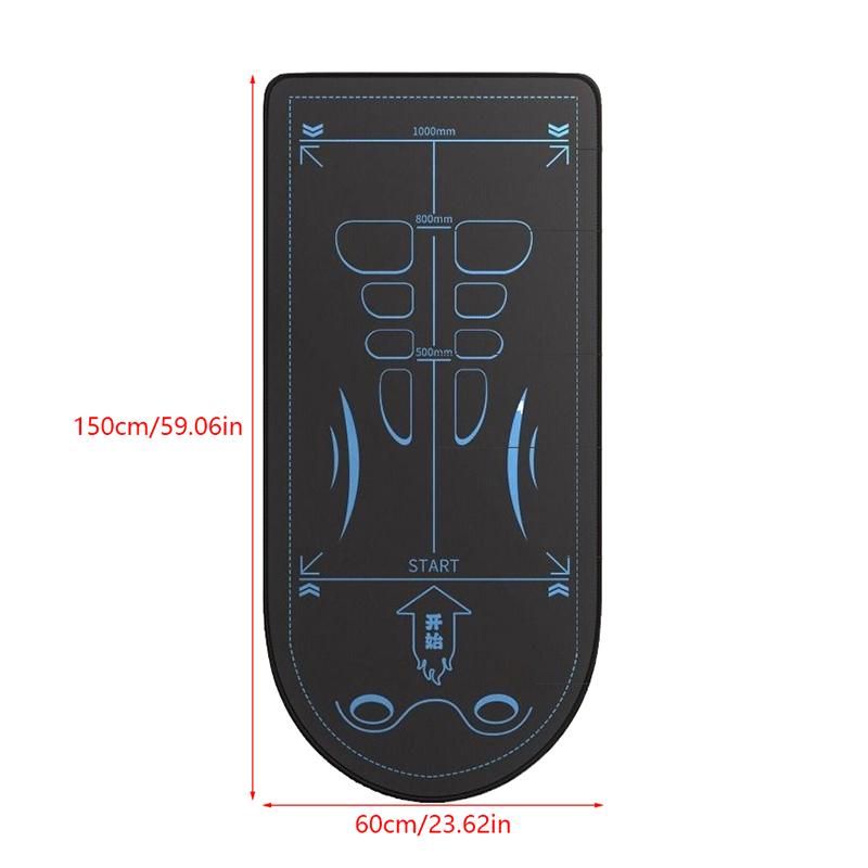 1 шт. коврик для йоги с весами, нескользящий, экологически чистый, для фитнеса, упражнений на живот, коврик для тренировок, для домашнего фитнес-оборудования