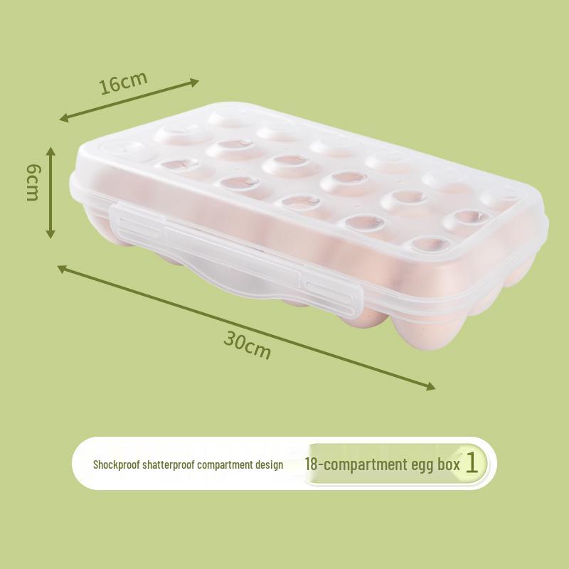 Противоударный уличный контейнер для хранения яиц - Пищевой, Небьющийся с увеличенной высотой