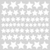 Wall Stickers - THE DECO FACTORY - Fluorescent Stars - 65 X 65 Cm - Vinyl - Children's Room
