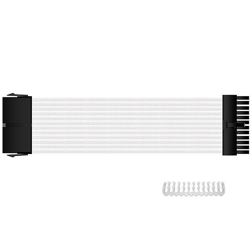 Psu Atx 24Pin удлинительный кабель нейлоновый плетеный 8-контактный 6+2-контактный шнур 24-контактный удлинитель материнской платы для корпуса компьютера комплект кабелей питания