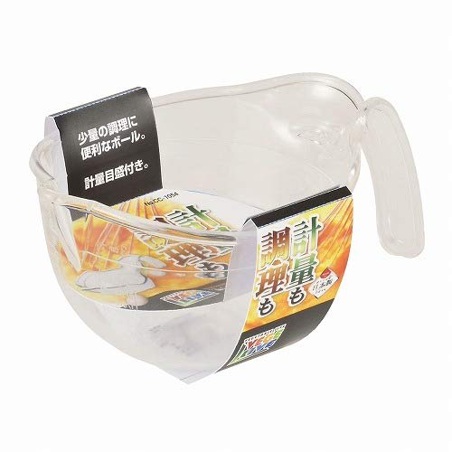 Pearl Metal VegiLive CC-1054 Cooking Measuring Bowl, Made in Japan, Tsubame-Sanjo
