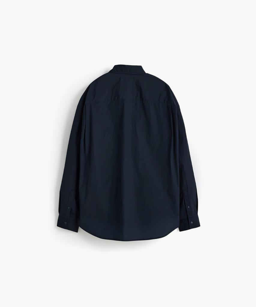 STCO [Flexion] Lightweight Nylon Shirt_Navy (Oversized)_Sdsxa33Osn