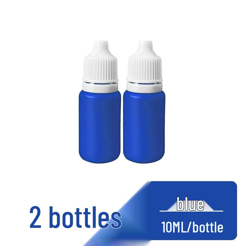 Быстросохнущая светочувствительная штемпельная подушка с чернилами для штампов - Красный, Черный, Синий, Фиолетовый, Зеленый Несмываемые чернила