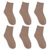 Women Mid Tube Socks Solid Casual Fashion Polyester Crew Socks Soft Elastic Breathable Sweat Absorbing Sports Socks Girls 4 Seasons Universal