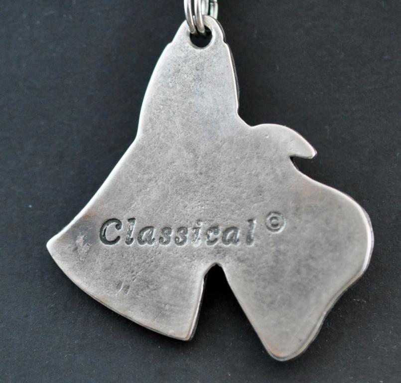 Scottish terrier, Aberdeen Terrier, Scottie - Dog necklace in gift box, silver-plated locket for dog fan, striking pendant by Art-Dog brand