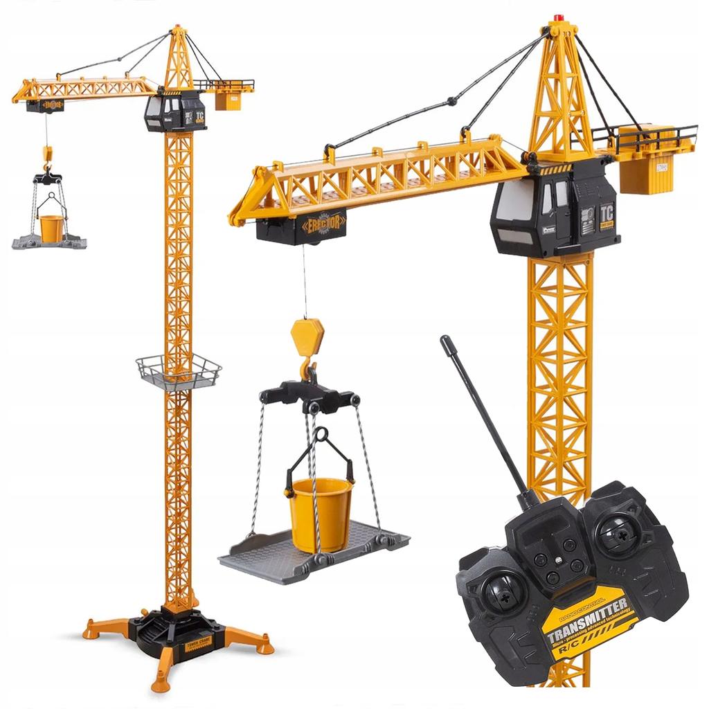 [PACZB] RC construction crane with remote control, 132 cm high, Z3402