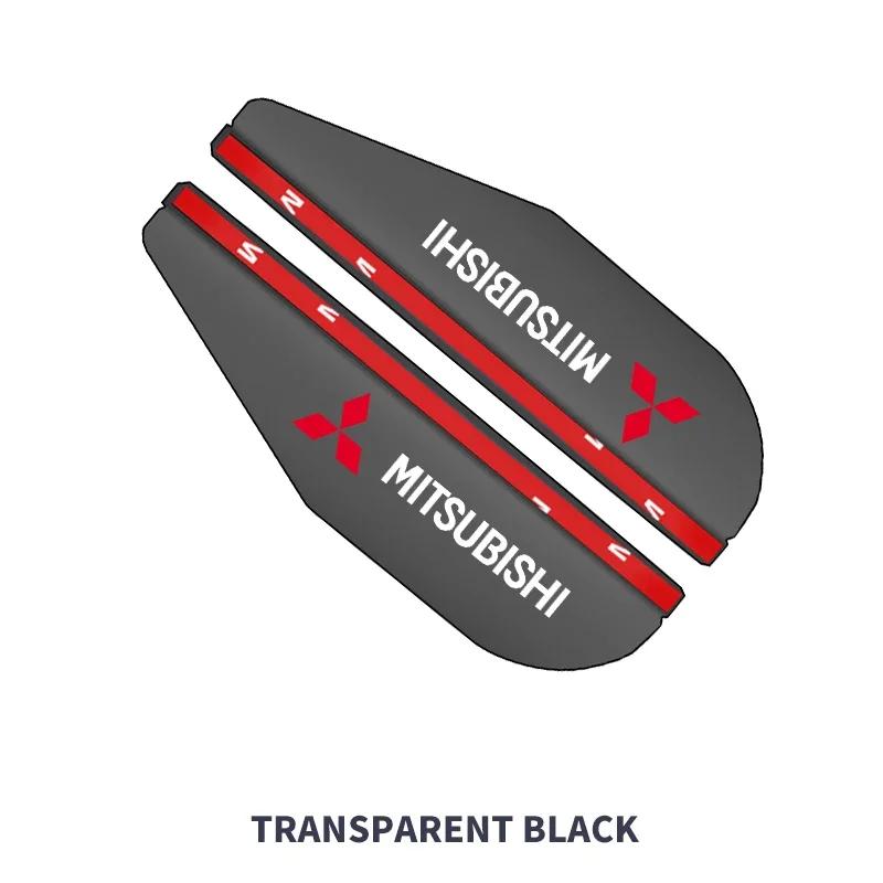 2 шт. Козырек от дождя для бровей зеркала заднего вида автомобиля, дождезащитная крышка, козырек для Mitsubishi Lancer Mirage Pajero Asx 10 Outlander 3 l200