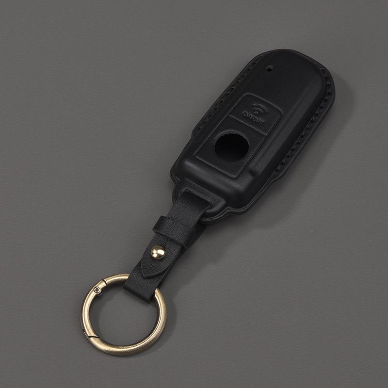 Индивидуальная кожаная крышка для ключа и брелок для Yamaha TMAX530/560 DX SX