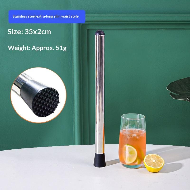 Stainless Steel Ice Hammer Set with Popsicle and Swizzle Sticks for Effortless Kitchen and Bar Use