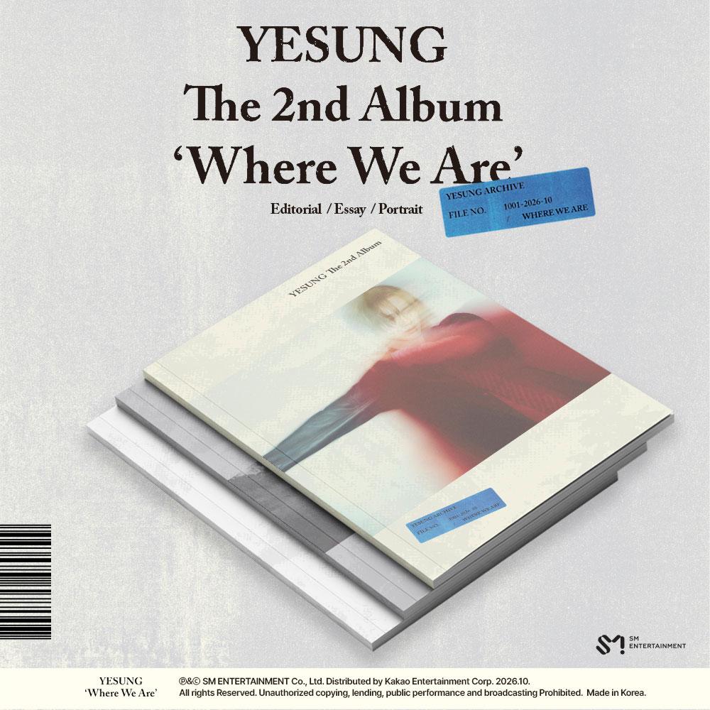 YESUNG (СУПЕР ЮНИОР) [Где мы находимся] 2-й полноформатный альбом (ФОТОКНИГА + SMini + QR версия)
