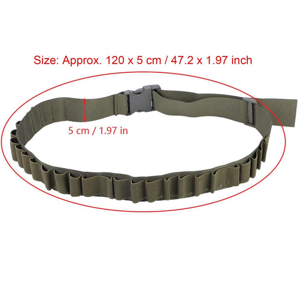 Военный патронташ для дробовика, патронташ, патронташ, патронташ, патронташ для стрельбы (зеленый)