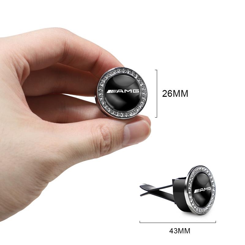 Car Vent Air Freshener Aromatherapy Solid Perfume Diffuser Tire Valve Cap For Mercedes Benz AMG GLE GLS CLA CLE GLC CLS GLA W223