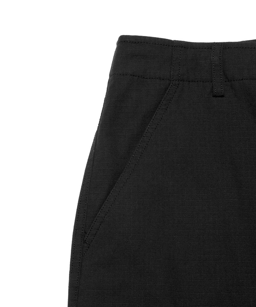 LEE Cut-Out Detail Cargo Shorts Black