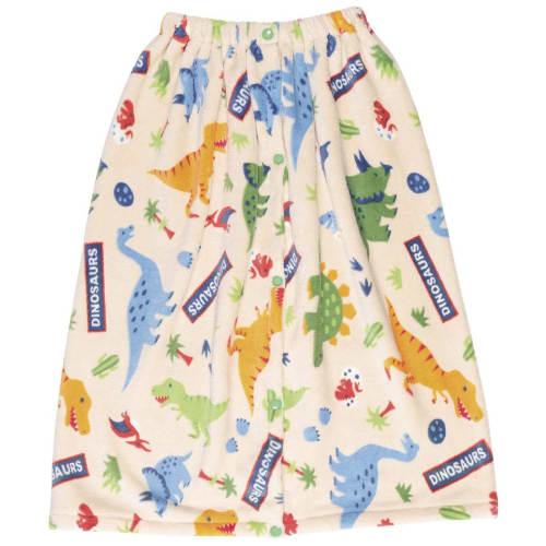 Skater Water Absorbent Quick Dry Rolled Towel Dinosaur TOP1-A
