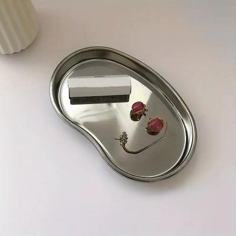 1шт поднос из нержавеющей стали многофункциональный поднос для хранения ювелирных изделий косметический поднос для татуировок нестандартный дизайн SML