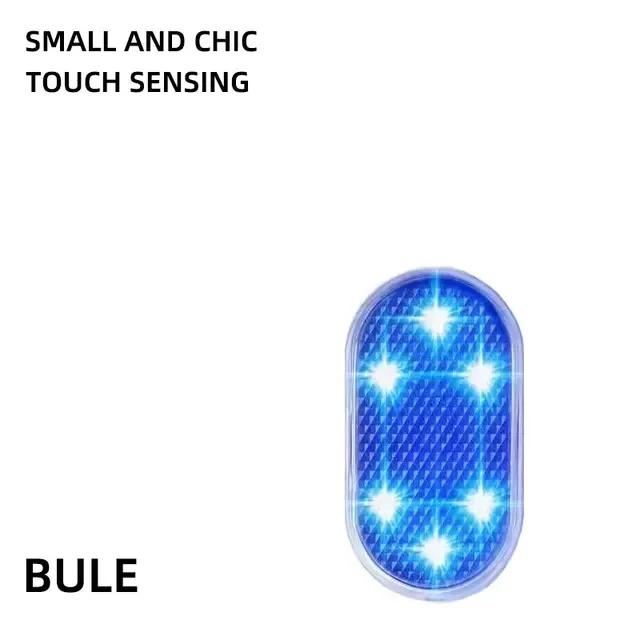 Автомобильный сенсорный внутренний свет Ручной Автомобильный Потолочный светильник на липучке Потолочный светильник Внутреннее освещение автомобиля Ночник для чтения USB-зарядка Лампа для чтения