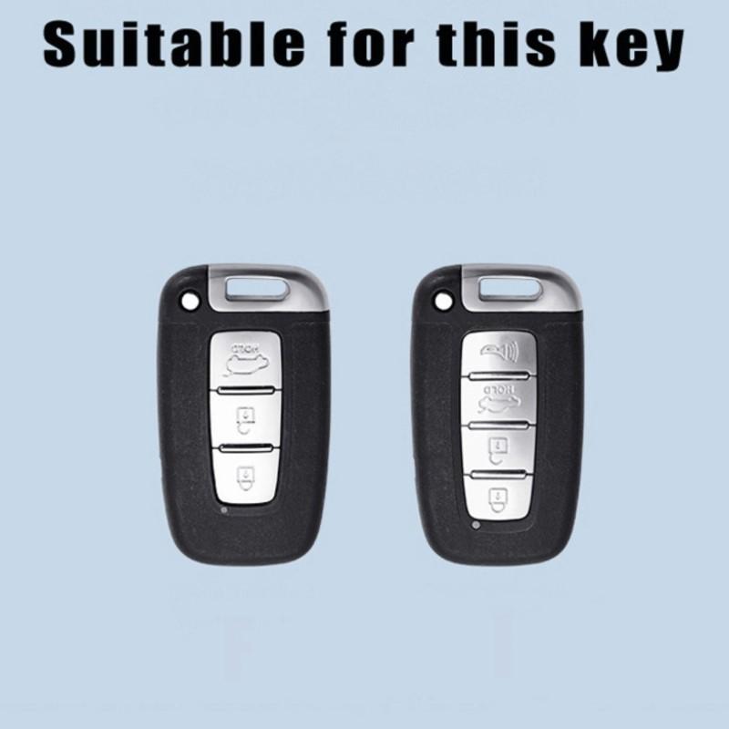Zinc Alloy 3 4 Buttons Car Key Cover Case For Kia Forte Rio 3 K2 K3 K5 Sportage for Kia Sportage R Borreed Sorento K7 Accessory