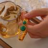 Waterproof Bangles 18k Gold Plated Rome Style Fashion Jewelry Stainless Steel Hollow Open Bracelet Women