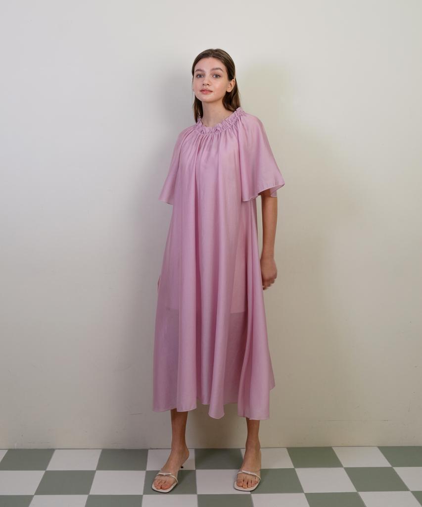 Retour Deux Vingt Quatre Summer Tencel Maxi Dress (Lilac)