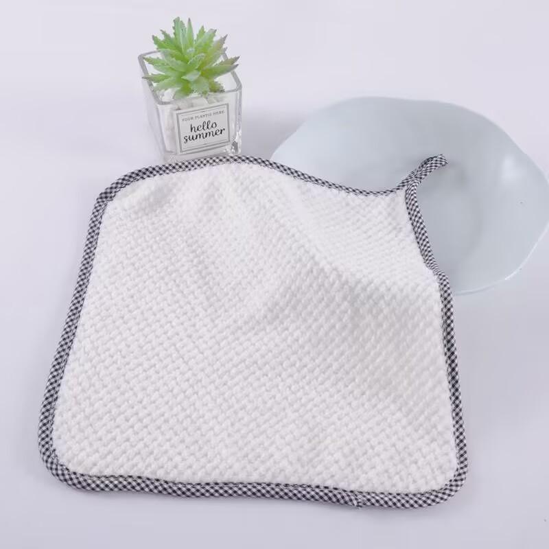 4 шт. Мягкие кухонные полотенца из микрофибры, впитывающие салфетки для мытья посуды, антижировые тряпки, антипригарные масляные полотенца для уборки дома