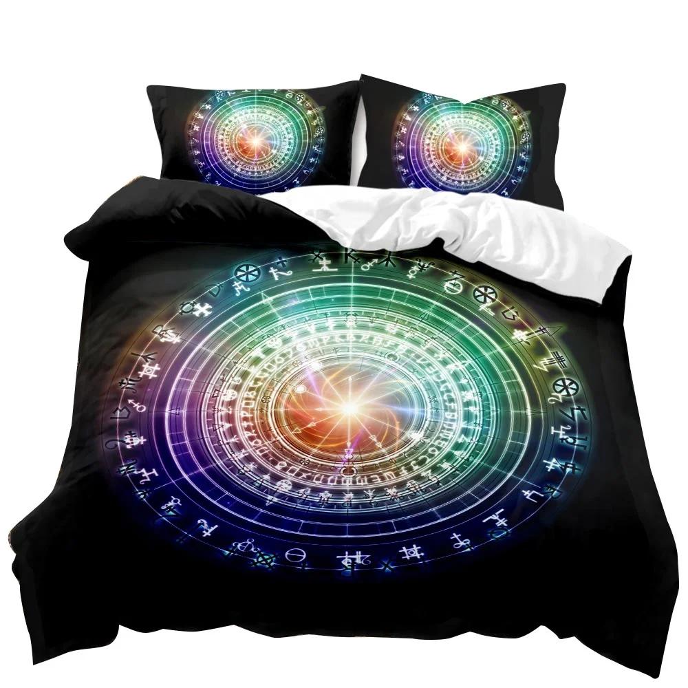 Комплект постельного белья Star Duvet Cover Set Bohemian Star Arrays Astronomical Constellation Double Queen King Size Polyester Qulit Cover