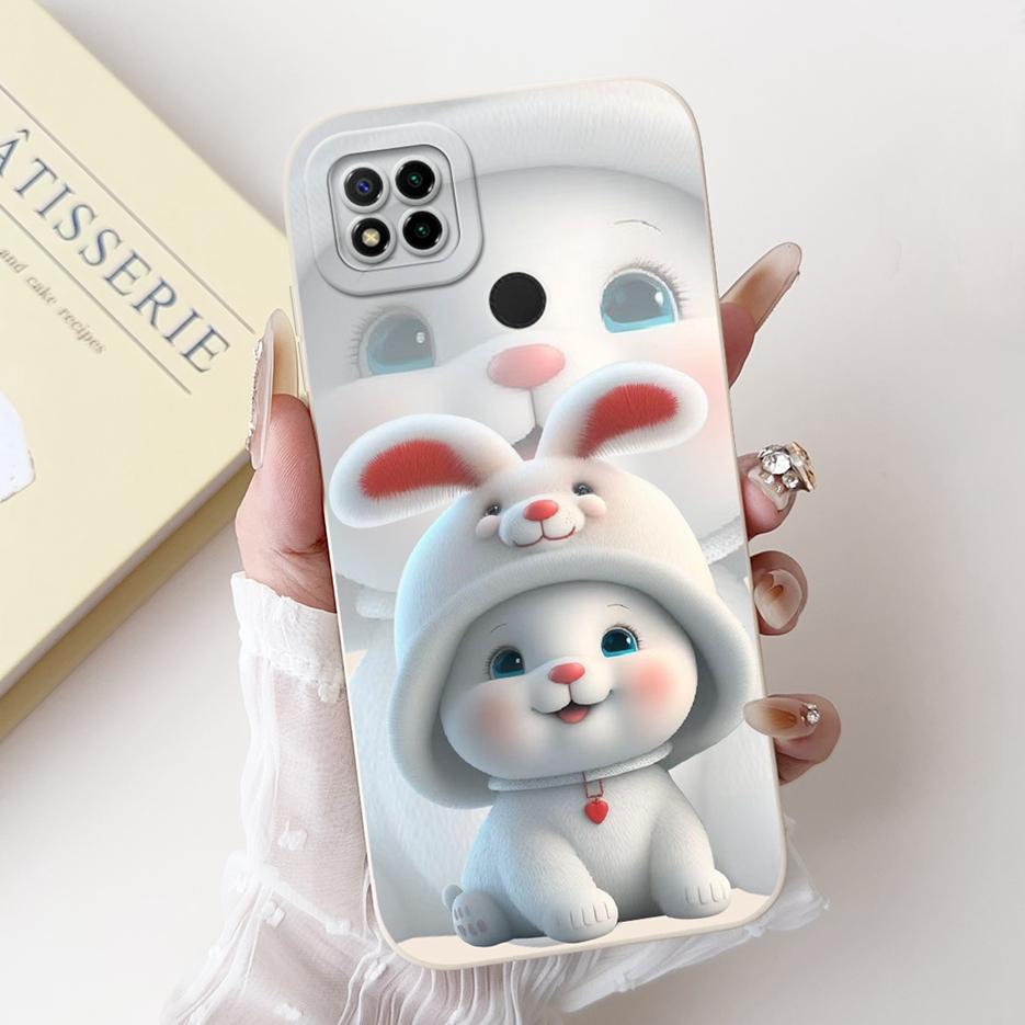 Чехол для Xiaomi Redmi 9C Милый Чехол-Мультяшный Панда Ударопрочный Мягкий ТПУ Чехол для Телефона Для Xiaomi Redmi 9C NFC Redmi9C Задняя Крышка Сумки