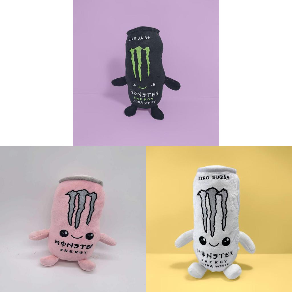 Плюшевая игрушка банка Monster Energy Мягкая набивная Коллекционное издание Для фанатов игр