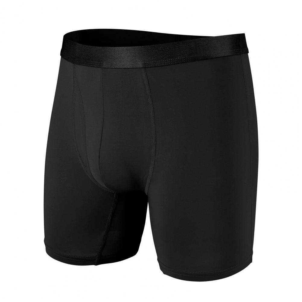 Нижнее белье Slim Fit, высокоэластичные мужские трусы-боксеры в различных цветах для облегающего комфорта, U-образные трусы с дышащей пропиткой