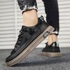 Осенние мужские лоферы из ПУ кожи, уличные, универсальные, на мягкой подошве, на платформе, повседневные, для вождения, для ходьбы, туфли на плоской подошве для мужчин, Zapatos Casuales