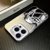Ужасающие изображения черепов Чехол для телефона Для iPhone 16 15 14 13 12 11 Pro Max Матовый Жесткий Задний Чехол Для iPhone 16 Pro 16E Чехол
