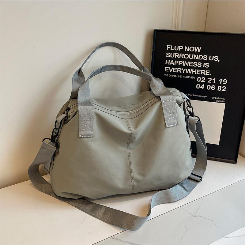 Легкая дорожная сумка большой вместимости, сумка через плечо для улицы, модная универсальная спортивная сумка для спортзала, сумка-тоут для переноски вручную