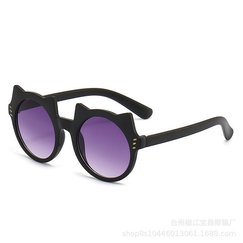 Детские солнцезащитные очки, симпатичные мультяшные очки тануки, оправа для детей 3-8 лет, детские игрушечные очки для девочек, модель