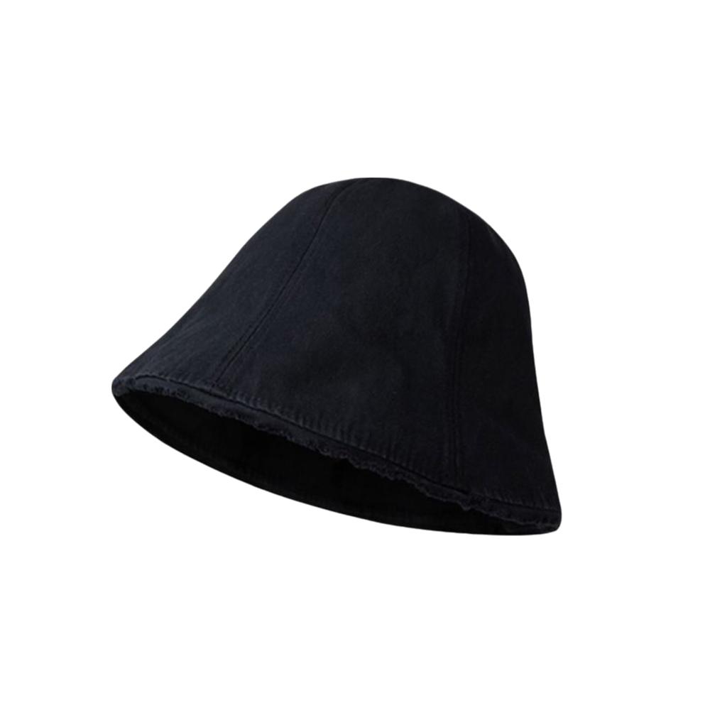 Женская панама с широкими полями, однотонная, для улицы, шляпа рыбака, повседневная хлопковая шляпа-ведро, для улицы