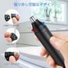 Nose Hair Cutter Mens Ear Hair Cutter Eyebrows Shaver 1 Unit 3 Roles Small Size Convenient To Carry Low Noise Unisex
