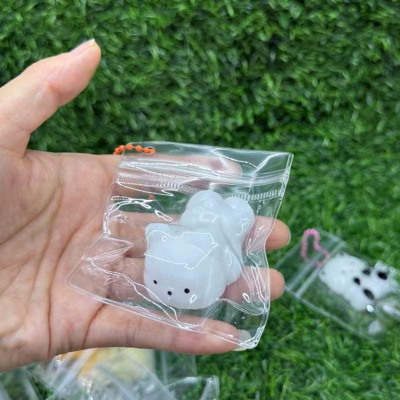 Xiaohongshu Прыгучий Цыпленок Игрушка-Сквиш - Подвеска Лучший Друг Гаа Медленный Отскок Подарок