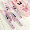 4Pcs Aesthetic Butterfly Rose Gel Pens Smooth Quick Drying Ink Creative Stationery for School Office DIY Art Craft Use