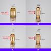652F Industrial 6 Inch Thickened Brass Check Valves Easy Threaded Connection For Secure Fluid Control Air and Liquid Systems